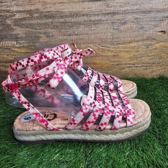 New Circus by Sam Edelman Pink Ariel Espadrille 6.5 - Picture 3 of 12